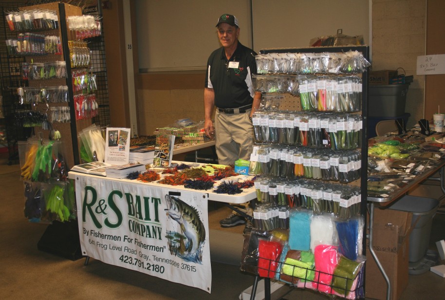 My good friend Rodney Williams at the East Tennessee Fishing Show in Knoxville, TN.